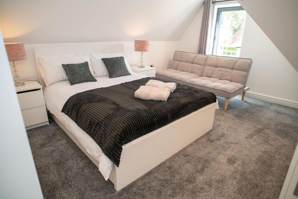 Apartment Rosey -1bedroom Cousy Flat - Parking, Netflix, Wifi - Close To Blenheim Palace & Oxford - F5 Kidlington